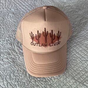 OTTO Tan Outlaw Livin' Mesh Hat